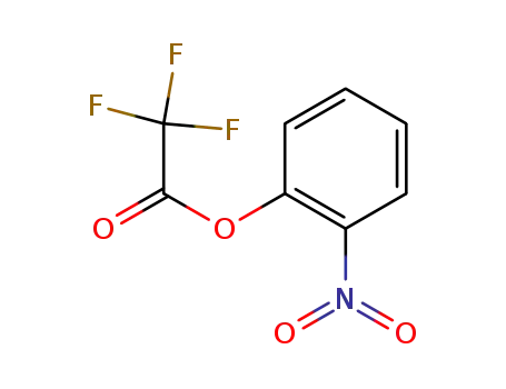 Molecular Structure of 57076-49-0 (Acetic acid, 2,2,2-trifluoro-, 2-nitrophenyl ester)