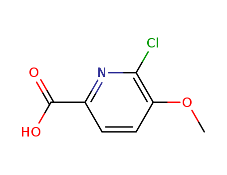 2-Pyridinecarboxylic acid, 6-chloro-5-methoxy-
