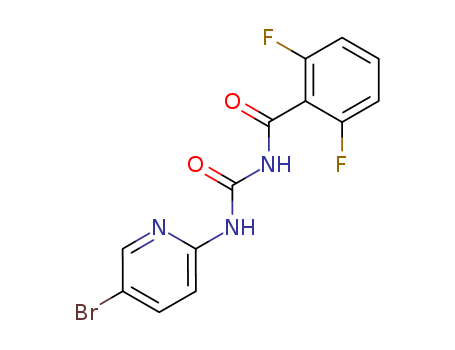 Benzamide,N-[[(5-bromo-2-pyridinyl)amino]carbonyl]-2,6-difluoro- cas  64862-20-0