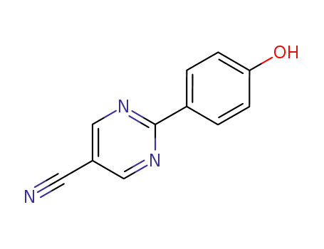 5- 피리 미딘 카르보니 트릴, 2- (4- 히드 록시 페닐)-(9CI)