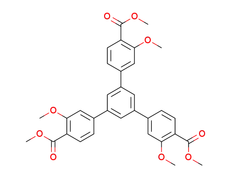 dimethyl 3,3’’-dimethoxy-5’-(3-methoxy-4-(methoxycarbonyl)phenyl)-[1,1’:3’,1’’-terphenyl]-4,4’’-dicarboxylate