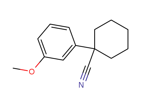 1-(3-methoxyphenyl)cyclohexanecarbonitrile