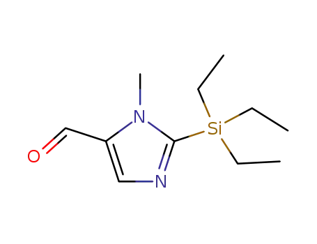 1-methyl-2-triethylsilylimidazole-5-carboxaldehyde