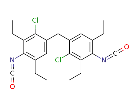 Benzene, 1,1'-methylenebis[2-chloro-3,5-diethyl-4-isocyanato-