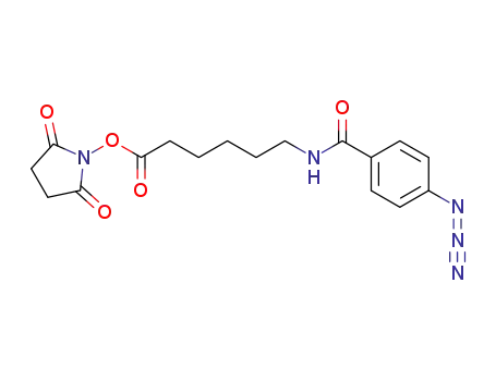 Succinimido-6-N-(4-azidobenzoyl)aminohexanoate