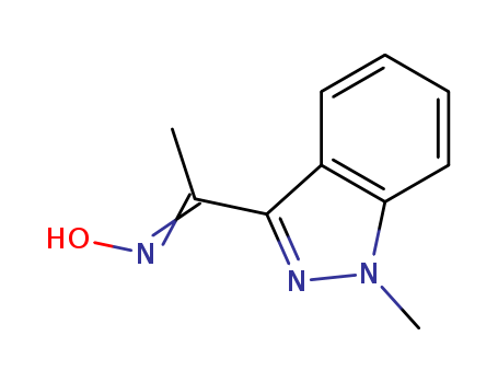 Ethanone, 1-(1-methyl-1H-indazol-3-yl)-, oxime