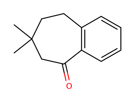 1,2-benzo-5,5-dimethyl-cyclohept-1-en-3-one