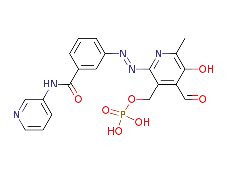 6-[3-(3-Pyridylcarbamoyl)phenylazo]-pyridoxal-5-phosphate