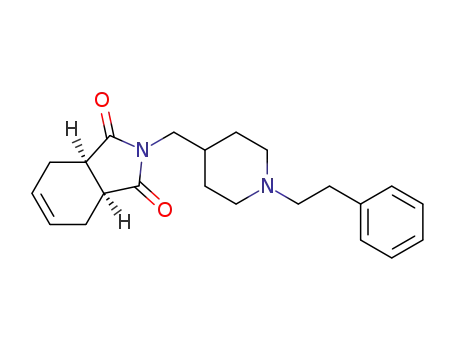 Molecular Structure of 135902-16-8 (2-[1-(2-Phenylethyl)-4-piperidinylmethyl]-cis-3a,4,7,7a-tetrahydro-1H-isoindole-1,3(2H)-dione)