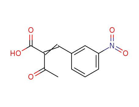 2-Acetyl-3-(3-nitrophenyl)-2-propenoic acid