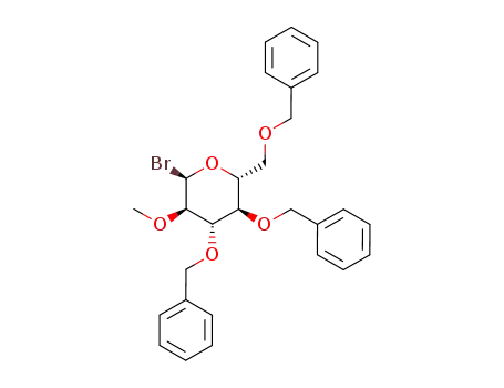 2-O-methyl-3,4,6-tri-O-benzyl-α-D-glucopyranosyl bromide