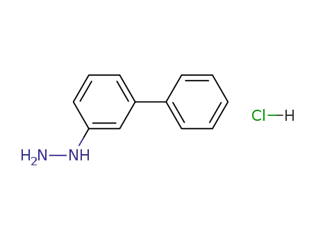 Molecular Structure of 109221-88-7 (BIPHENYL-3-YL-HYDRAZINE HYDROCHLORIDE)