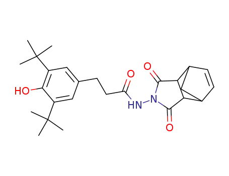 N-[3-(3,5-di-t-butyl-4-hydroxyphenyl)propanamido]-5-norbornene-2,3-dicarboximide