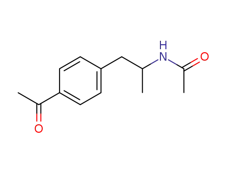 Acetamide, N-[2-(4-acetylphenyl)-1-methylethyl]-