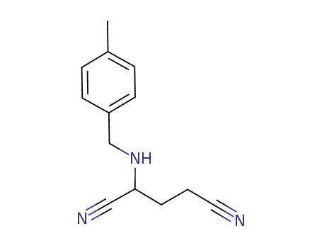 2-[(4-methylbenzyl)amino]pentanedinitrile