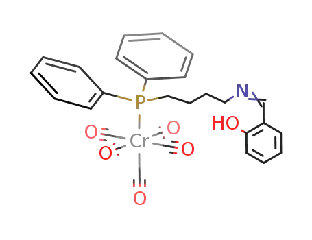 (CO)5Cr{Ph<sub>2</sub>P(CH<sub>2</sub>)4NCHC<sub>6</sub>H<sub>4</sub>-o-OH}