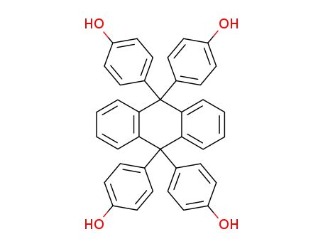 4,4',4'',4'''-anthracene-9,9,10,10-tetrayl-tetra-phenol