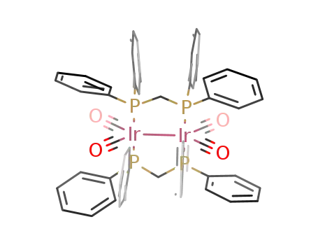 [Ir<sub>2</sub>(CO)4((C<sub>6</sub>H<sub>5</sub>)2PCH<sub>2</sub>P(C<sub>6</sub>H<sub>5</sub>)2)2]