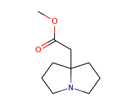 1H-Pyrrolizine-7a(5H)-acetic acid, tetrahydro-, methyl ester