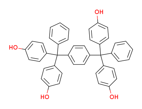 4-[[4-[bis(4-hydroxyphenyl)-phenyl-methyl]phenyl]-(4-hydroxyphenyl)-phenyl-methyl]phenol