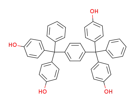 4,4′,4′′,4′′′-[1,4-フェニレンビス(フェニルメチリジン)]テトラキスフェノール