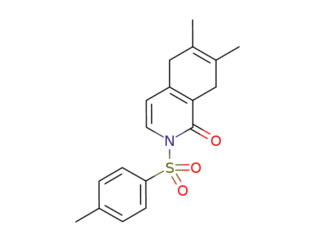 5,8-dihydro-6,7-dimethyl-2-tosylisoquinolin-1(2H)-one