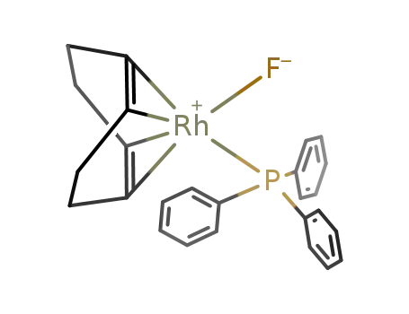[RhF(COD)PPh<sub>3</sub>]