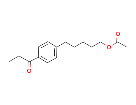 4'-(5-acetoxypentyl)propiophenone