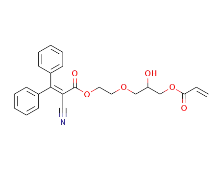 2-Hydroxy-3-(2-Cyano-3,3-Diphenyl acryloxy) Ethoxy Propyl Acrylate