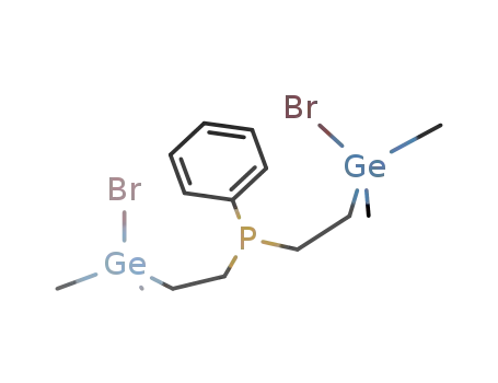 ((CH<sub>3</sub>)2Ge(Br)CH<sub>2</sub>CH<sub>2</sub>)2PC<sub>6</sub>H<sub>5</sub>