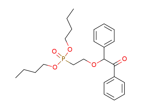 1-oxo-2-(2-dibutylphosphonoethoxy)-1,2-diphenylethane