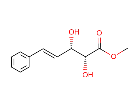 (2R,3S,4E)-2,3-dihydroxy-5-phenyl-4-pentenoic acid methyl ester