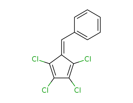 Benzene,[(2,3,4,5-tetrachloro-2,4-cyclopentadien-1-ylidene)methyl]-