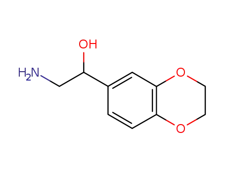 Molecular Structure of 4384-99-0 (2-AMINO-1-(2,3-DIHYDRO-BENZO[1,4]DIOXIN-6-YL)-ETHANOL)