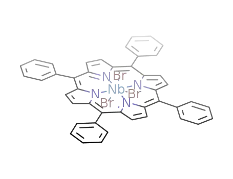 Nb(C<sub>4</sub>H<sub>2</sub>NC(C<sub>6</sub>H<sub>5</sub>)C<sub>4</sub>H<sub>2</sub>NC(C<sub>6</sub>H<sub>5</sub>)C<sub>4</sub>H<sub>2</sub>NC(C<sub>6</sub>H<sub>5</sub>)C<sub>4</sub>H<sub>2</sub>NC(C<sub>6</sub>H<sub>5</sub>))Br<sub>3</sub>