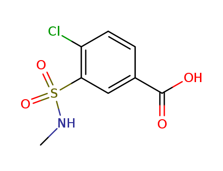 Benzoic acid,4-chloro-3-[(methylamino)sulfonyl]-