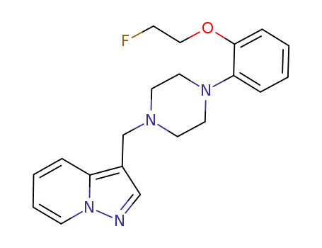 C<sub>20</sub>H<sub>23</sub>FN<sub>4</sub>O