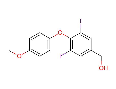 3,5-diiodo-4-(4-methoxy-phenoxy)-benzyl alcohol