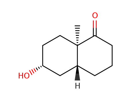 (4aR,6R,8aR)-6-hydroxy-8a-methyloctahydronaphthalen-1(2H)-one