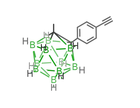 B<sub>10</sub>C<sub>2</sub>H<sub>10</sub>(CH<sub>3</sub>)(C<sub>6</sub>H<sub>4</sub>CCH)