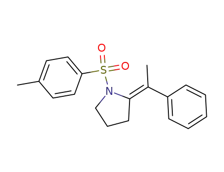 (E)-2-(1-phenylethylidene)-1-tosylpyrrolidine