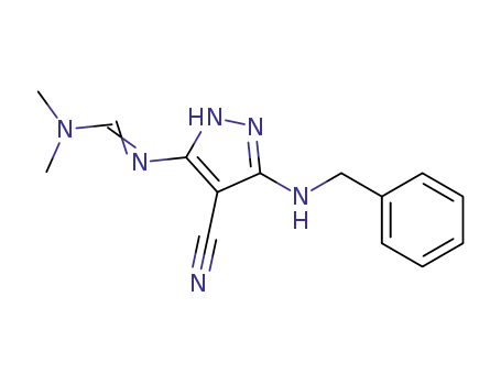 Methanimidamide,
N'-[4-cyano-5-[(phenylmethyl)amino]-1H-pyrazol-3-yl]-N,N-dimethyl-