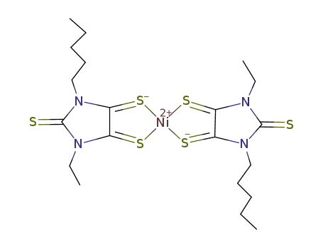 Ni(C<sub>3</sub>S<sub>3</sub>N<sub>2</sub>(C<sub>2</sub>H<sub>5</sub>)((CH<sub>2</sub>)4CH<sub>3</sub>))2