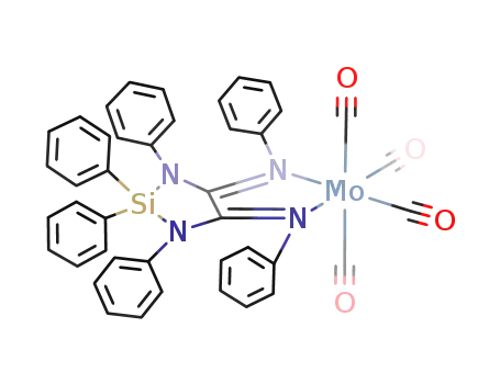 (1,3-diphenyl-2-diphenylsila-4,5-bis(phenylimino)imidazolidine)tetracarbonylmolybdenum