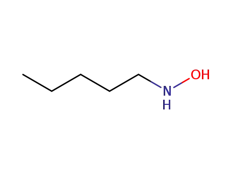 Molecular Structure of 63094-58-6 (1-Pentanamine, N-hydroxy-)