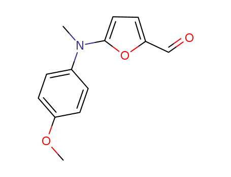 5-(4-N-methoxyphenyl-N-methylamino)-2-furancarboxaldehyde