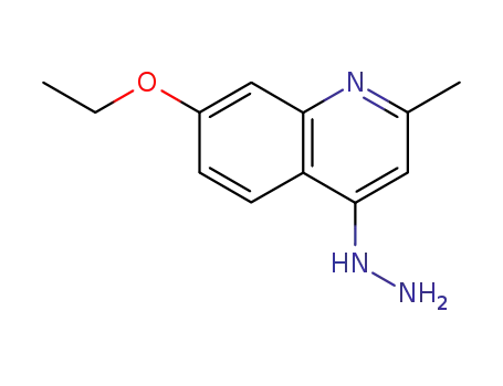 Quinoline, 7-ethoxy-4-hydrazino-2-methyl- (9CI)