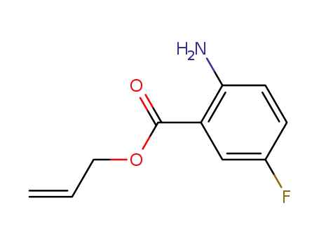 벤조산, 2- 아미노 -5- 플루오로-, 2- 프로 페닐 에스테르 (9CI)