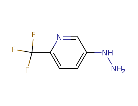 Pyridine, 5-hydrazinyl-2-(trifluoromethyl)-