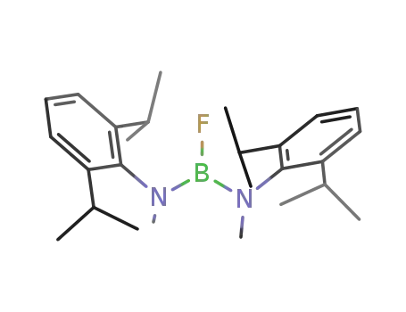 Boranediamine,
N,N'-bis[2,6-bis(1-methylethyl)phenyl]-1-fluoro-N,N'-dimethyl-